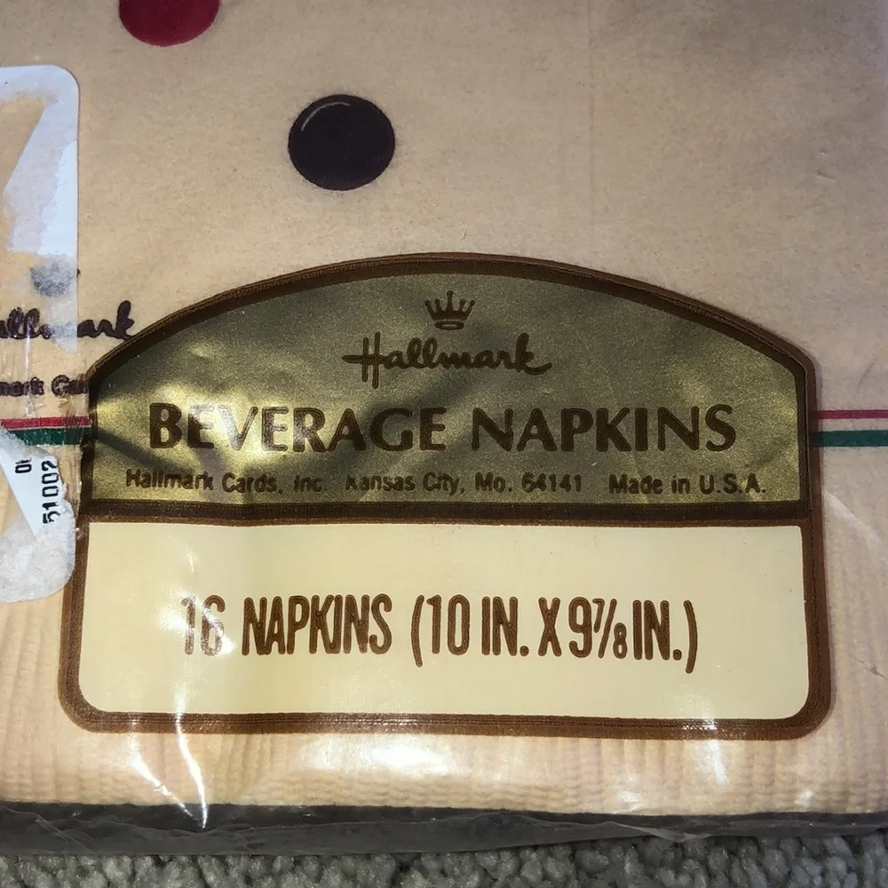 Hallmark Vintage Deadstock Beverage Napkin Pack Chocolate is‎ my Life